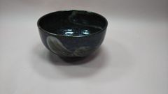 未使用】京都府無形文化財保持者 木村盛伸 天目紬 湯呑 5客セット 共箱 