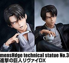 [중고] mensHdge technical statue No.3 진격의 거인 [리바이 DX]≪HMV ONLINE·Loppi·유니온 크리에이티브 온라인 한정≫ qqffhab