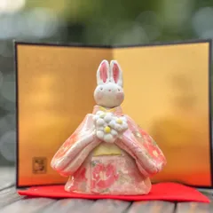 希少古作 瀬戸焼 曽風窯 陶磁器 比奈/ひな/雛 陶人形/創作人形