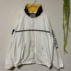 NAUTICA セーリングジャケット ホワイト【メンズXL】
