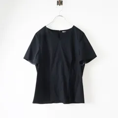 大きいサイズ オンワード樫山 ジユウク 自由区 DOUBLE CLOTH JERSEY カットソー 44｜ブラック 【2400014616811】のサムネイル