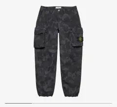 コラボ品【STONE  × SUPREME】パーカー&スウェットパンツ ストーンアイランドsupremeコラボスエットパンツ