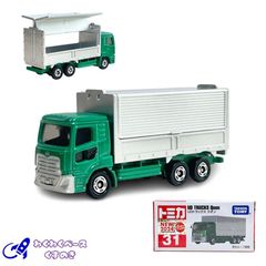 タカラトミー トミカ No.31 ＵＤトラックス クオン トミカシリーズ ミニカー 日本車 トラック  緑 シルバー 3歳以上 モデルカー