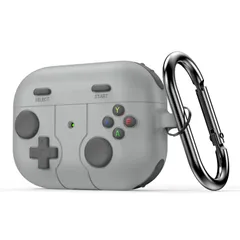 【特価商品】キーホルダー付き、Airpod Pro Pro 第2世代 Pro 2022/1st ケース 2019用(2023/2022/2019) Airpod シリコン保護ケース for 男性 for 女性用 ケースカバー、ゲームパッドデザイン (AirPo