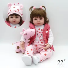 お値下げ価格☆彡　　　フルビニール　リペイント♡ リボーンドール リペイント&カスタム♡フルビニールのトドラーちゃん♡リボーン