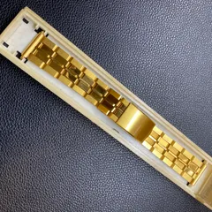 マルマン　maruman ゴールド　22KGP　5BM25　デッドストック　交換バンド　メンズ　腕時計ベルトのサムネイル