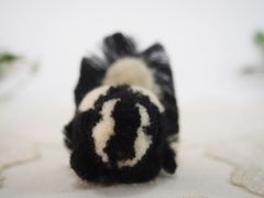 ★シュタイフ★Woolen Skunk 6㎝★ぽんぽんスカンク★Steiff★