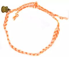 【中古】アクセサリー(非金属)(男性) AAA WISHミサンガ(オレンジ) え～ショップ限定アイテム第三弾