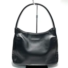 プラダ　PRADA　ワンショルダーバッグ　ハンドバッグ　レザー　ブラック　(53118)