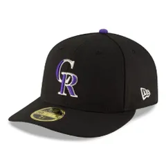 ニューエラ LP 59FIFTY MLBオンフィールド コロラド・ロッキーズ ゲーム ブラック1個 New Era LP ACPERF COLROC GM 23J COLORADO ROCKIES