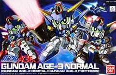 [중고] SD 건담 BB 전사 No.372 기동 전사 건담 AGE 건담 AGE-3 (노멀 포트리스 오비탈) 색으로 구분된 프라모델