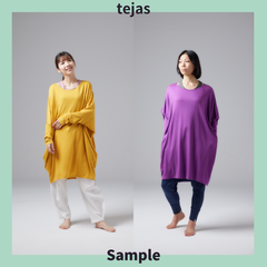 ＜tejas(テジャス)＞ taranga-tunick [TL232144] トップス ヨガウェア チュニック サンプル品