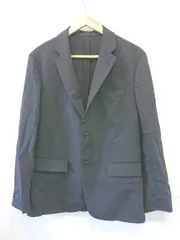 ◇ ⊇ UNIQLO ユニクロ 長袖 テーラードジャケット サイズL ブラック メンズ E  【1506180003866】