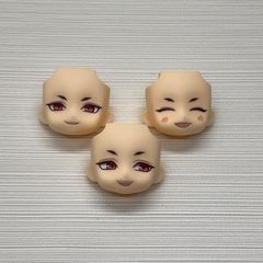 現状品　ねんどろいど 小狐丸 顔パーツ　フェイスパーツ　通常顔　戦闘顔　喜び顔　八重歯フェイス　刀剣乱舞-ONLINE-　写真にあるもののみ　バラ売り不可