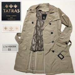 美品】 TATRAS タトラス トレンチコート ベルト付き 2号 - メルカリ