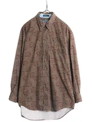 【お得なクーポン配布中!】 80s チャップス ラルフローレン 長袖 ボタンダウン シャツ メンズ M / 80年代 ヴィンテージ CHAPS 長袖シャツ マルチカラー チェック 総柄