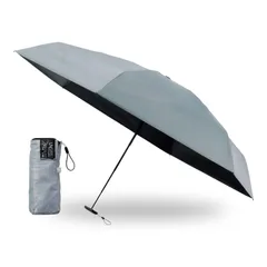 マジカルテック プロテクション 折りたたみ傘 コンパクト 手開き 遮光100% 遮熱 UVカット 日傘 晴雨兼用 軽量 スリム 無地 メンズ レディース ユニセックス 親骨50cm 30211 ライトグレー 今田美桜 アンバサダー [ライトグレー]