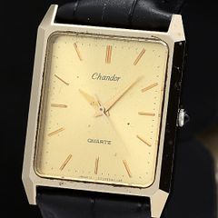 稼働】ORIENT Chandor 新品電池 腕時計 メンズ 黒文字盤 - メルカリ