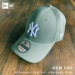 New Era★NY ヤンキース 9Forty Cap オリーブ 海外限定カラー