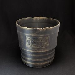 【限定モデル 一点もの 正規品】メントリザムライ130 ハート ゴールド 植木鉢 プランター スリット 水はけ 速乾 作家鉢 観葉植物 アガベ 塊根 多肉 グラキリス 亀甲竜 エケベリア ハオルチア