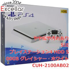 [bn:8] SONY　プレイステーション4 500GB ホワイト　CUH-2100AB02 元箱あり