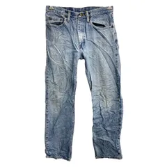Wrangler デニムパンツ W31 ラングラー レギュラーフィット ライトブルー コットン メキシコ製 古着卸 アメリカ仕入 2502-627