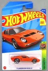 【中古】ミニカー 1/64 71 LAMBORGHINI MIURA SV(オレンジ) 「Hot Wheels HW EXOTICS」 [HCV34-M7C5]