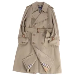 バーバリー MADE IN ENGLAND トレンチコート ライナー付 カーキ BURBERRY - バーバリー トレンチコート 90S 玉虫色調 カーキ