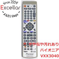 bn:8] Pioneer DVDレコーダーリモコン VXX3040 本体いたみ - 家電・PC