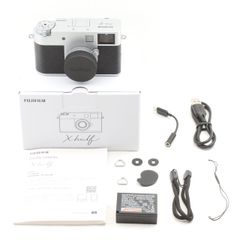 【ショット数2 枚】FUJIFILM フジフィルム X-half シルバー F X-HF1-S