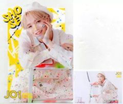[중고] 클리어 파일 대평상생 A4 클리어 파일 & 포토 카드 [이치 반 쿠지 JO1 JO1'S COLORS] F상