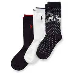 【新品】ラルフローレン レインディアソックス３足組