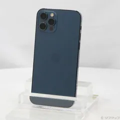 〔中古品〕 iPhone12 Pro 128GB パシフィックブルー MGM83J／A SIMフリー【348】