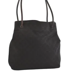【美品】GUCCI グッチ GGキャンバス トートバッグ レザー 101341 美品】GUCCI グッチ GGキャンバス トートバッグ レザー 101341