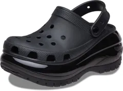 [クロックス] crocs/クロックス/Mega Crush Clog/メガ クラッシュ クロッグ 001(Black) 24.0 [ブラック] [24.0 cm]
