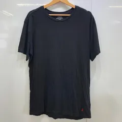 POLO RALPH LAUREN/ポロラルフローレン ポニー刺繡 半袖 Tシャツ ワンポイント刺繡 オーバーサイズ ビッグシルエット インド製 メンズ XL ブラック