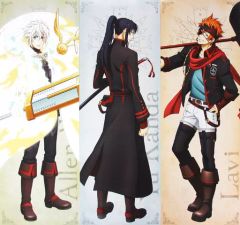 [중고] 포스터 (애니메이션) 그려진 일러스트 포스터 세트 알렌 & 간다 & 라비 [이치 반 쿠지 D.Gray-man HALLOW ~ 격투! 새로운 국면에 ~] 라스트 원상