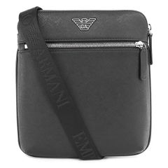 【EMPORIO ARMANI / エンポリオアルマーニ】メンズ ショルダーバッグ (Y4M185 Y138E 81072 BLACK) バッグ ブラック 24AW [新品]