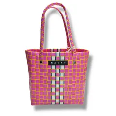 メルカリ最安値】マルニ marni カフェフラワーバッグ かごバック