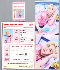 【中古】雑貨 ヒョンジン ポストカード＆プロフィール＆IDカード ファイルセット 「Stray Kids 2ND #LoveSTAY ‘SKZ’S CHOCOLATE FACTORY’」