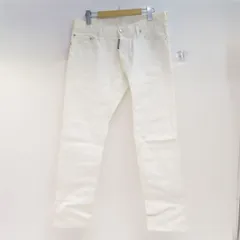 DSQUARED2 ホワイト スリムフィット デニム DSQUARED2 (ディースクエアード) ボタンフライ ホワイト