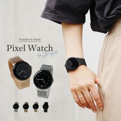 Pixel Watch Pixel Watch2 対応 交換 バンド ベルト ミラネーゼループ メタル バンド レディース ピクセルウォッチ ピクセルウォッチ2
