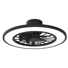 HIRO ヒロ 調光 調色 LED シーリングファンライト 10畳用 最大光束4500lm リモコン付 タイマー機能 & 薄型設計 HLCF-550