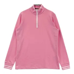 サイズ：M POLOGOLF ラルフローレン ポロゴルフ  ハーフジップ 長袖Tシャツ  ピンク系 [240101493767] ゴルフウェア メンズ ストスト