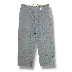 JUNYA WATANABE MAN COMME des GARCONS ヒッコリーパンツ デニム ジュンヤワタナベマン コムデギャルソン WJ-P024 ネイビー系 S 89785A8のサムネイル