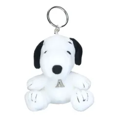 スヌーピー イニシャルマスコット マスコット 座り A ピーナッツ