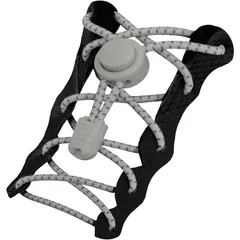 【新着商品】1足分(2本) アウトドア スポーツ 伸びる シューレース スニーカー ほどけない靴紐 結ばない ゴム 靴ひも FIVE] [HIGH
