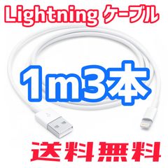 【最安値】Lightning ライトニング ケーブル iPhone 充電 3本