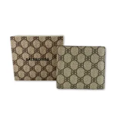 た*し様 GUCCI BALENCIAGA コラボ　2つ折り財布 グッチ(GUCCI)×バレンシアガのおすすめコラボアイテム10選をご紹介！
