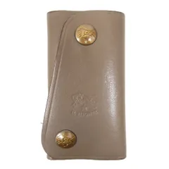 IL BISONTE イルビゾンテ 0-000-0/18 レザー 4連 キーケース ブラウン系【中古】